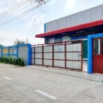 ให้เช่า stand a ซ.คุ้มเกล้า 1-13 MRT สุวินทวงศ์ 5.2 กม.โกดัง2ชั้น