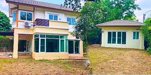 MRT ปากเกร็ด 5.5 กม. ให้เช่า คฤหาสน์ 2หลัง ชัยพฤกษ์-แจ้งวัฒนะ