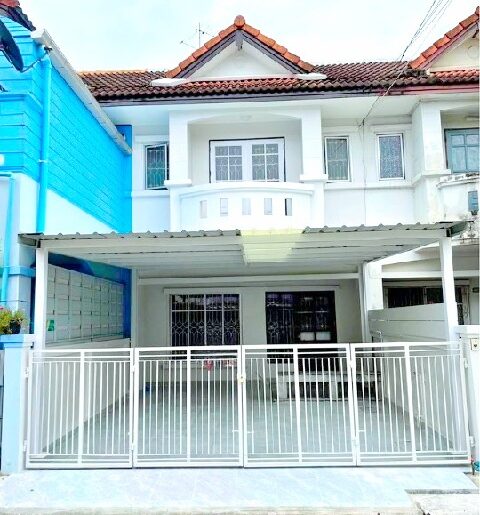 ให้เช่าทาว์นเฮาส์ 2 ชั้น 22ตร.วตลาดหทัยมิตร 1.9กม. มีนบุรี 7.2กม