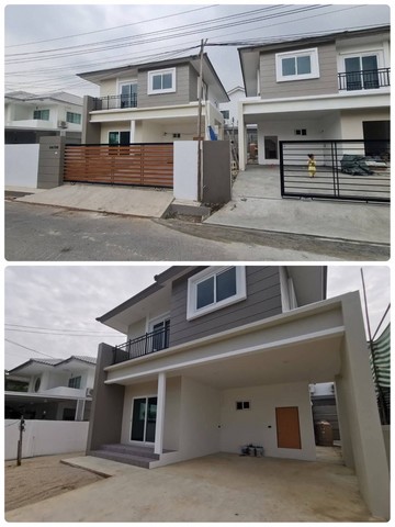 บ้านเดี่ยว 2 ชั้น สร้างใหม่ โครงการบ้านอบอุ่น บางบัวทอง นนทบุรี