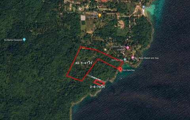 ที่ดินแปลงสวยบนเกาะราคา พร้อมขาย หรือ ให้เช่า 49 ไร่ 17 ตร.วา