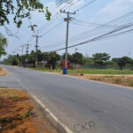 ที่ดินเปล่า ติดถนนเลียบคลอง8 ใกล้มทร.ธัญบุรี ใกล้โลตัสรังสิตคลอง7