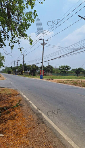 ที่ดินเปล่า ติดถนนเลียบคลอง8 ใกล้มทร.ธัญบุรี ใกล้โลตัสรังสิตคลอง7