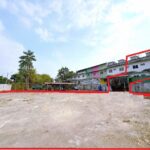 ที่ดินด้านหลังเกือบไร่ หรือ 345 ตร.วา.ให้เช่า 3 ชั้น 2คูหา 1,385