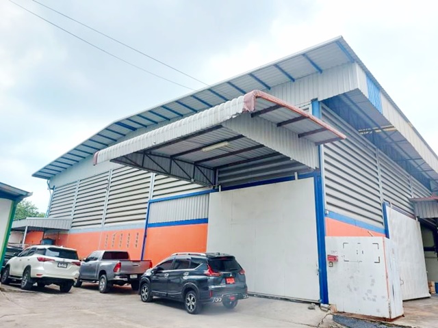 ตลาดแครายพลาซ่า 4.3 กม.ให้เช่า-ขายโกดัง เกือบไร่ สำนักงาน 2 ชั้น