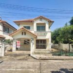 บ้านเดี่ยว 2 ชั้น หมู่บ้านสราญรมย์ ขนาด 68.9 ตารางวา 3 นอน 2 น้ำ