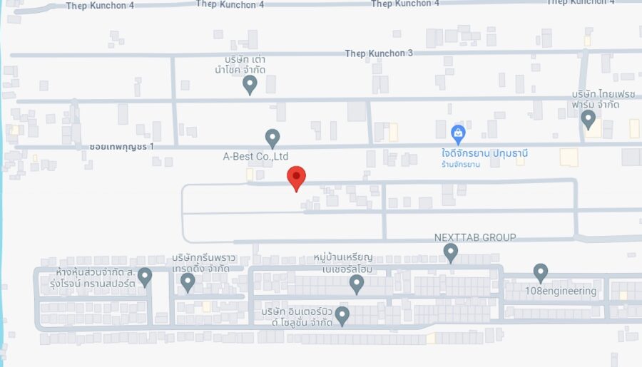 Land for sale, 100 sq.w., near Talat Thai, Khlong Luang, Pathum T
