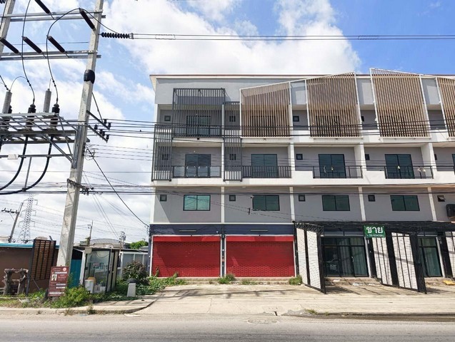 ขาย อาคารพาณิชย์ 4 ชั้น รติรัตน์ ไทรน้อย นนทบุรี