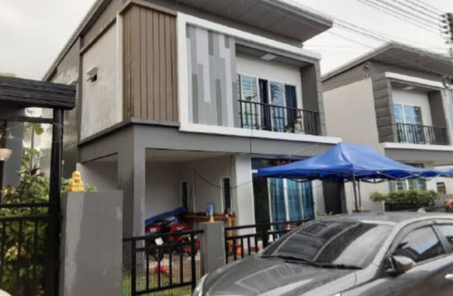 ขายบ้านเดี่ยว 2 ชั้น ม.ทรีโอทาวน์ อัสสัมชัญ ศรีราชา อำเภอศรีราชา