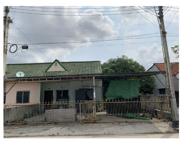 ขายทาวน์เฮ้าส์ชั้นเดียว โครงการฐิติรัตน์ หน้าพระธาตุ พนัสนิคม ชลบ