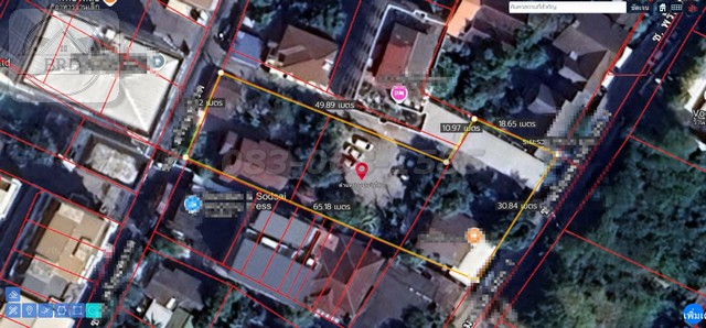 ขายที่ดินทำเลทอง ซ.พร้อมพรรค​ ทองหล่อ​ 25 เนื้อที่ 396​ ตรว. คลอง