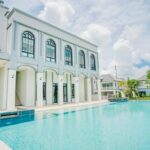 รร.นวมินทร์ สวนกุหลาบ 4กม. 4-5นอน -ายขาดทุนฤหาสน์ใหญ่ 2ชั้น หลังม