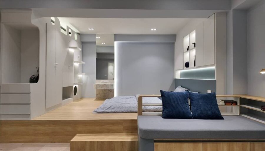 ลดราคาขาย 2.29 ล้าน ศรีธนา 1 คอนโด ห้องกว้าง เฟอร์ครบ