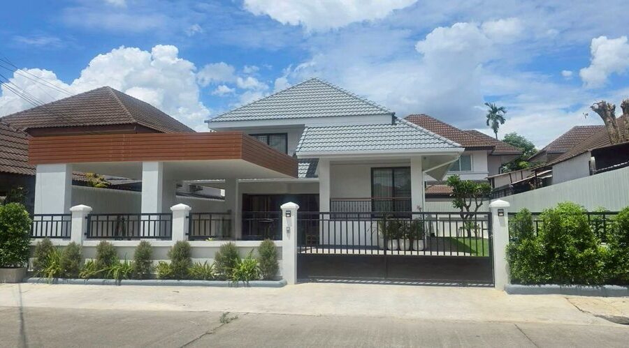 ขาย 5.97 ล้าน บ้าน 2 ชั้น สันทราย เล่นระดับ รีโนเวทใหม่ ตกแต่งสวย