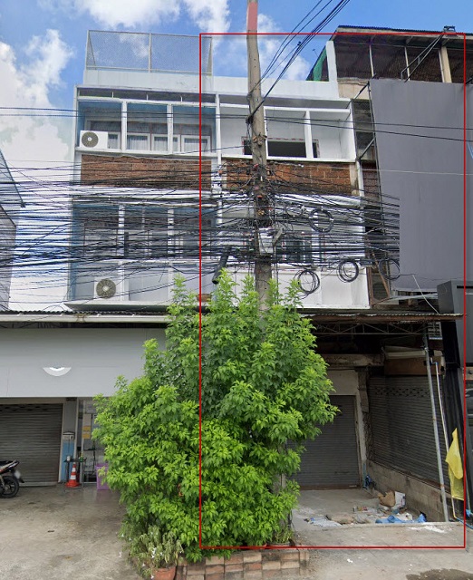 เซ็นทรัล ฉะเชิงเทรา 2.8 กม. ขาย-เช่าอาคาร 3.5 ชั้น แม่น้ำบางปะกง