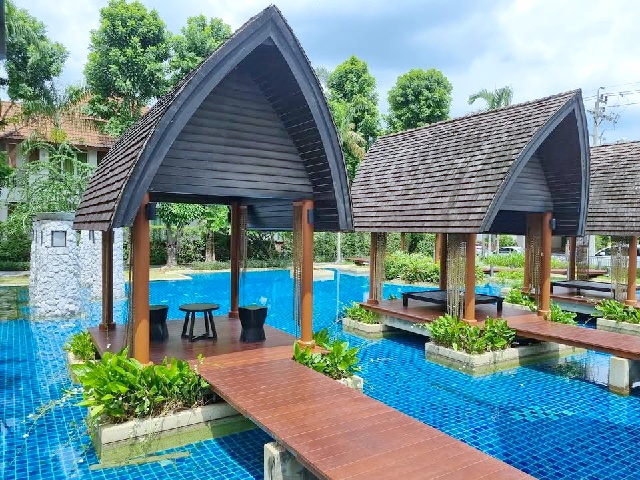 APL ลาดกระบัง คฤหาสน์ พระราม9 กรุงเทพกรีฑา Pool Villa 2ชั้น 75ตร.