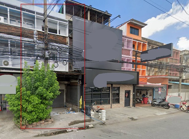 ขาย-เช่าอาคาร 3.5 ชั้น แม่น้ำบางปะกง เซ็นทรัล ฉะเชิงเทรา 2.8 กม