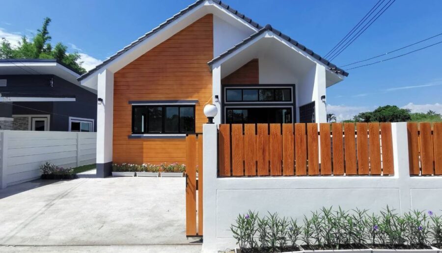 ลดราคาขาย 1.79 ล้าน #บ้านสร้างใหม่ สันทราย สไตล์มินิมอล #สแกนดิเเ