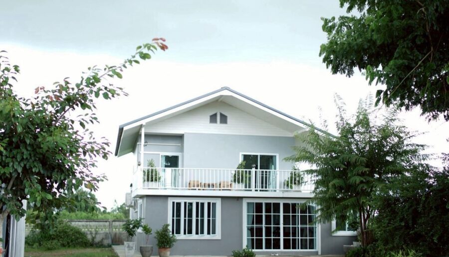 ให้เช่/ขาย 7.5 ล้าน #สันกำแพง บ้าน 2 หลัง #วิวทุ่งนา เดินทางสะดวก