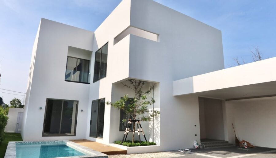 โซนป่าแดด พูลวิลล่าสร้างใหม่ 11.9 ล้าน สไตล์โมเดิร์น พร้อมอยู่