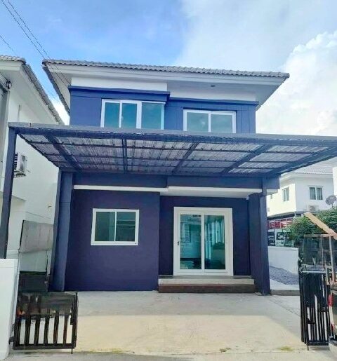 ขาย-เช่า บ้านเดี่ยว 45ตร.วา.185ตร.ม. 4นอน ตลาดพระเงิน 3 กม.