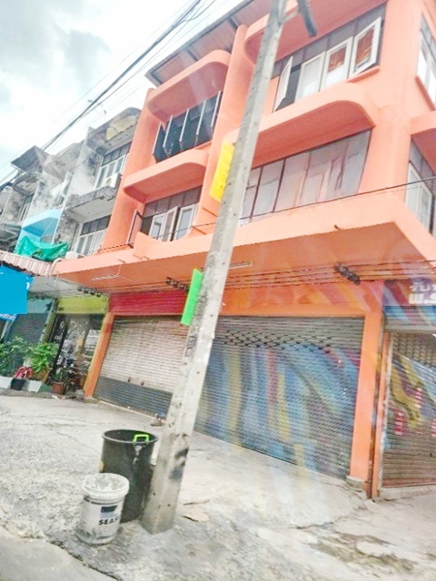 ตลาดโกสุมรวมใจ 1.5 กม MRT แจ้งวัฒนะ 14 2.4 กม.ให้เช่าอาคาร 3ชั้น