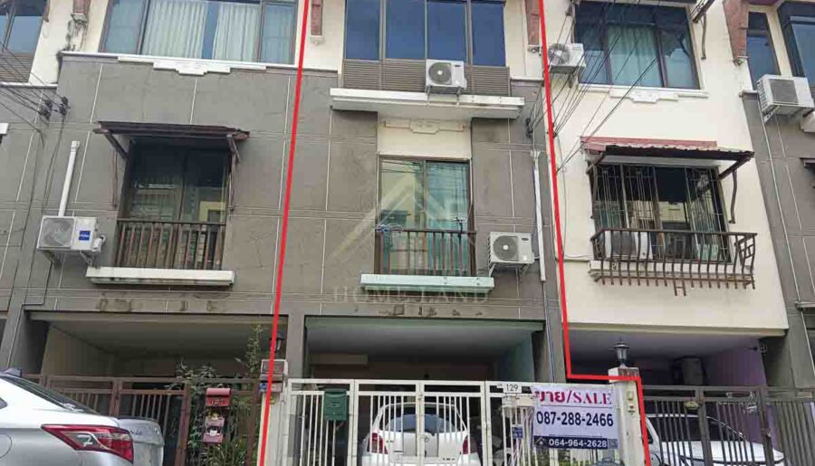 ทาวน์โฮม 3 ชั้น หมู่บ้าน เปี่ยมสุข รัตนาธิเบศร์ 17