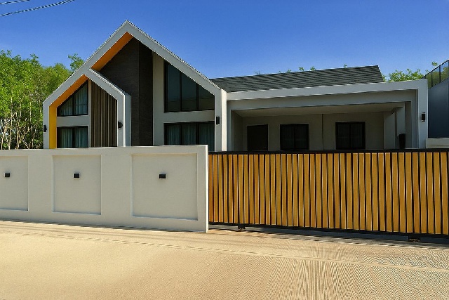 หาดถ้ำพระนาง 4.9 กม.ให้เช่าพูลวิลล่าหรู 1 ชั้น บรรยากาศเงียบสงบ