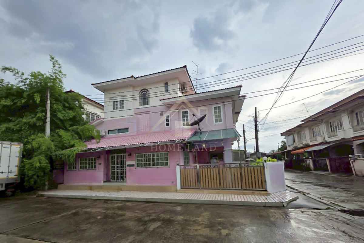 ทาวน์เฮ้าส์ 2.5 ชั้น หมู่บ้าน สรานนท์ ติวานนท์ ปากเกร็ด หลังมุม
