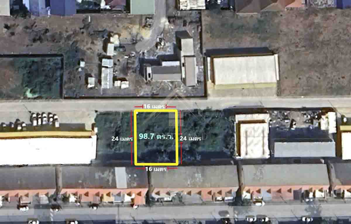 ขายที่ดินเปล่า ถมแล้ว 98.7 ตารางวา คลองหลวง ปทุมธานี