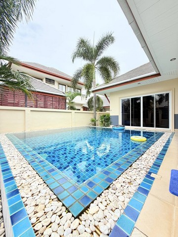 ขายบ้านเดี่ยวพร้อมสระว่ายน้ำ หมู่บ้านดุสิตพัทยาวิว ซอยวัดญาณ ชลบ