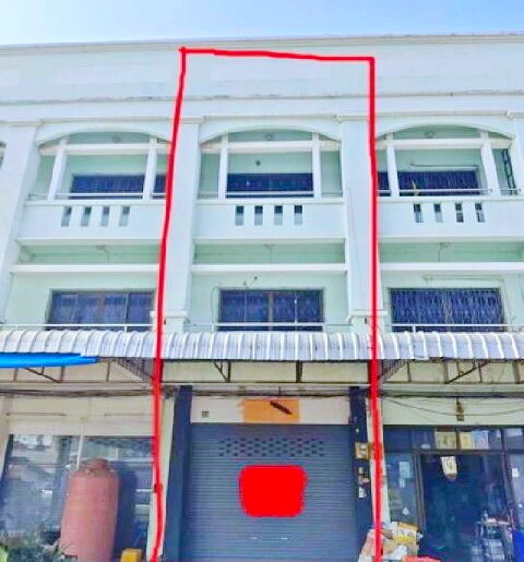 .ปตท.ม.อุบลราชธานี 900 ม.ให้เช่าอาคารพาณิชย์ 3 ชั้น 1 คูหา ทำเลทอ