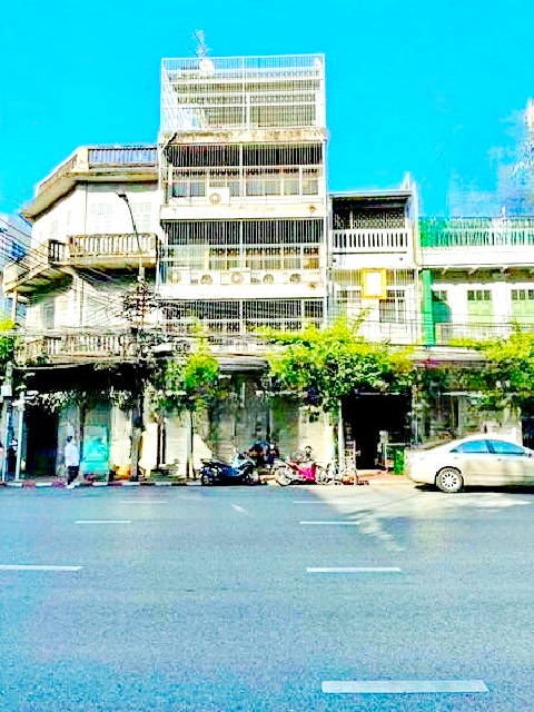 ทำเลทองของเยาวราช 5 นอน ให้เช่าอาคารพาณิชย์ 5 ชั้น 2 คูหา 602ตร.ม