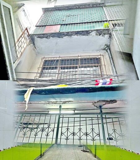 โฮสเทลได้ 4.5ชั้น ร้านค้า MRT วัดมังกร 500 ม.เยาวราช 300 ม.