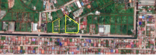 ถมแล้ว! BTSคูคต 1.3 กม. สนามบินดอนเมือง 2.8กม. ให้เช่าที่ดิน 2ไร่