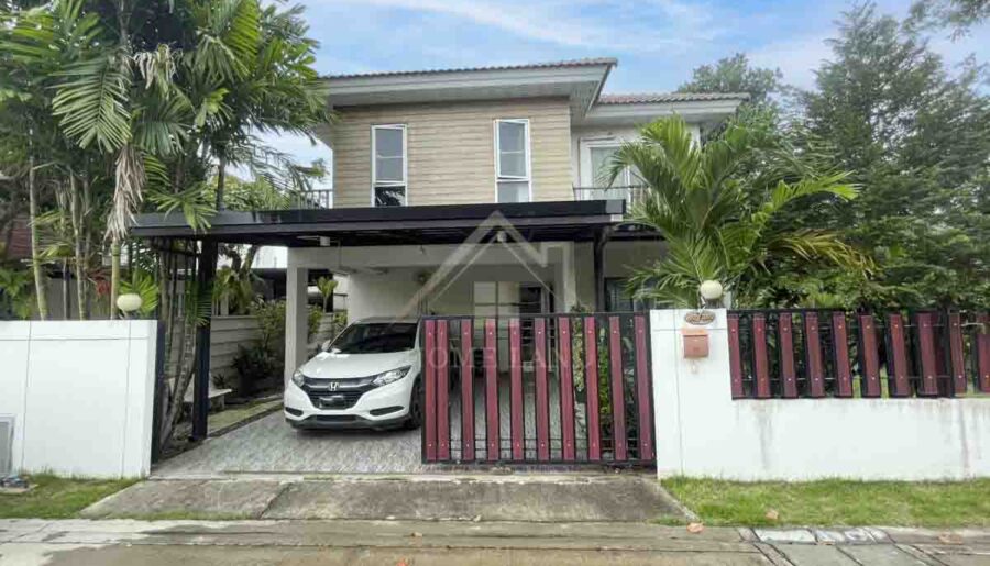 บ้านเดี่ยว ไอริส พาร์ค ชัยพฤกษ์ – วงแหวน หลังมุม ต่อเติมพร้อมอยู่
