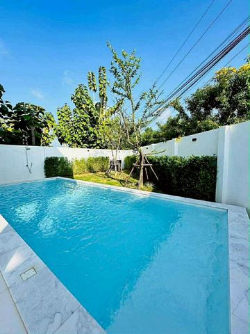 ให้เช่า Pool Villa 79,000 บาท หางดง เฟอร์บิ้วท์อิน รับสัตว์เลี้ยง