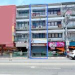 ทำเลดี ติดถนนใหญ่ ให้เช่าอาคารพาณิชย์ 4 ชั้นMRT บางขุนนนท์ 500 ม