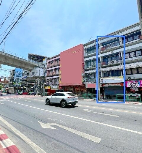 ติดถนนใหญ่ ให้เช่าอาคาร 4 ชั้น ทำเลดี3 น้ำ MRT บางขุนนนท์ 500 ม.