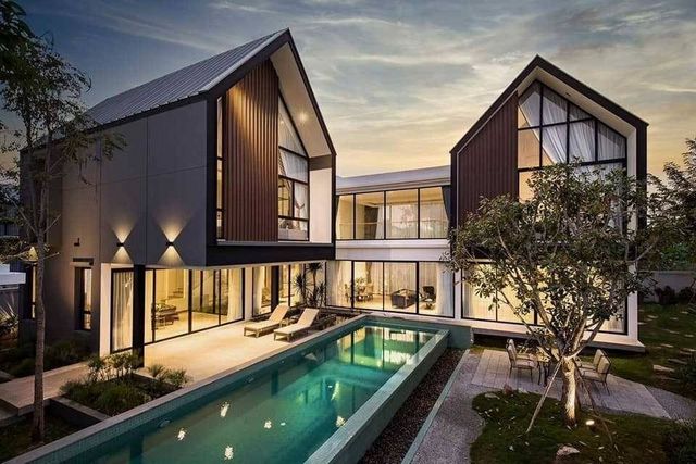 พูลวิลล่าสวย ขายพร้อมผู้เช่า 24.9​ ล.​เท่านั้น 199 ตรว. หางดง สัญ