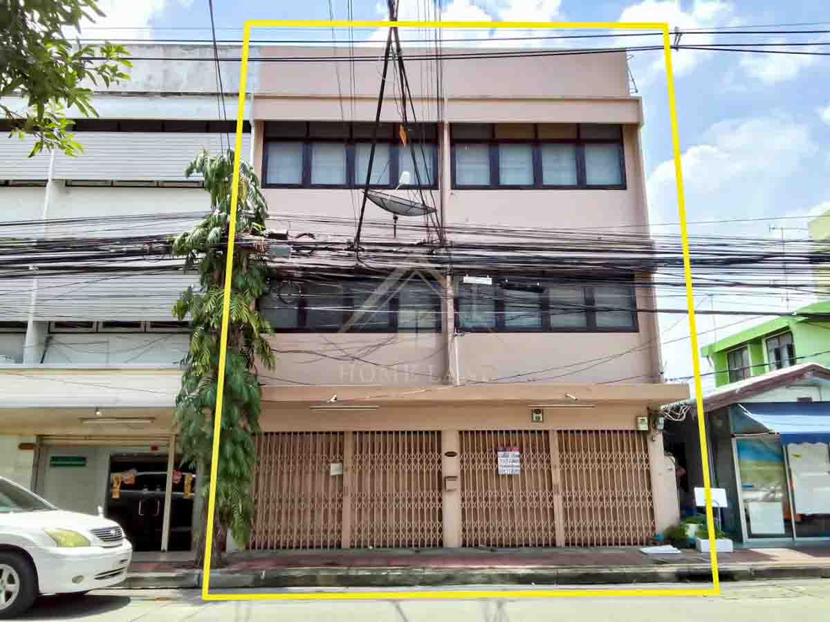อาคารพาณิชย์ 3 ชั้น 2 คูหา งามวงศ์วาน 43 ( ซอยชินเขต 1 ) ทำเลดี
