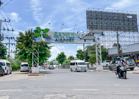 Land with 7 rental units for sale Bang Rak Koh Samui
