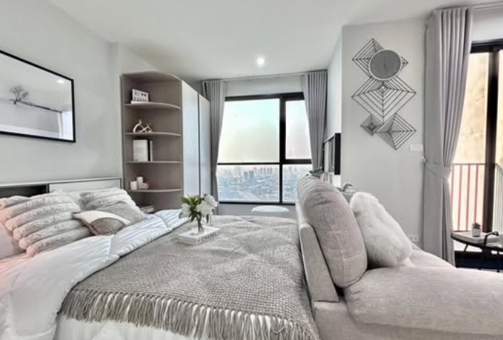 ขายคอนโดเดอะเบส พระราม9 รามคำแหง บางกะปิ ขนาดห้อง 25.89ตารางเมตร