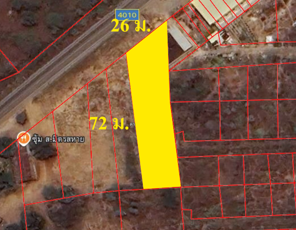 ขายที่ดินเปล่าติดถนนทางหลวง 1 ไร่ 15 ตรว. ใกล้มหาวิทยาลัยศิลปากร