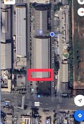 BST866 ให้เช่าที่ดินเปล่าและโกดัง ติดถนนร่มเกล้า ลาดกระบัง