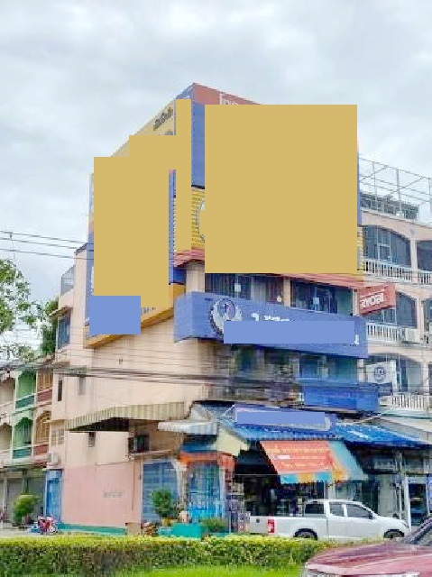 MRTบางชัน อาคาร 2คูหา 4.5ชั้น หลังมุม 40 หทัยราษฏร์ พระยาสุเรนทร์