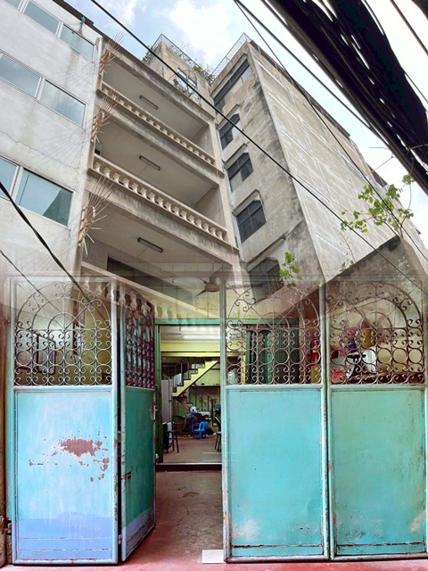 MRTวัดมังกรเพียง ให้เช่าตึกแถว 4.5 ชั้น ย่านสำเพ็ง เยาวราช ทรงวาด