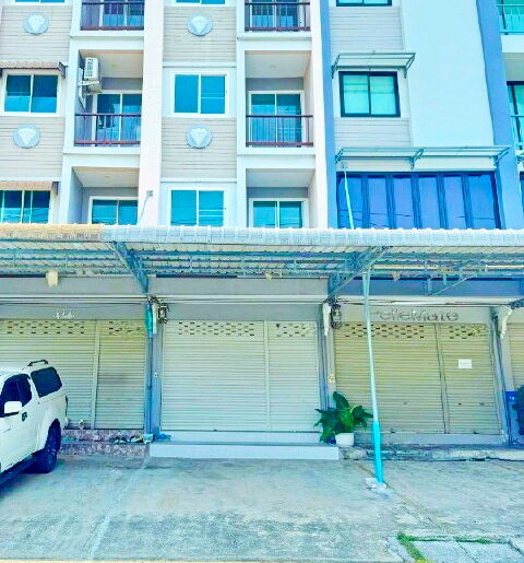 ทาวน์โฮม 4 ชั้นMRT บางพลู 4.2 ก ตลาดพระเงิน 1.8 กม.+ดาดฟ้า 6 นอน