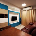 ให้เช่าคอนโด อีส พระราม2 ชั้น 8 วิวสระ 45 ตรม. วิวสระ