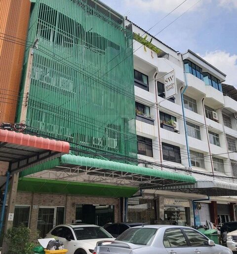 ให้เช่าอาคารพาณิชย์ 5 ชั้น + ชั้นดาดฟ้า มีลิฟท์ 1,080 ตรม.รัชดาภิ